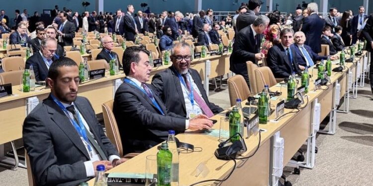 الدكتور سالم بن محمد المالك يحضر افتتاح قمة قادة دول العالم للعمل المناخي في أذربيجان