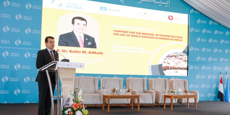 ورشة عمل دولية بمقر الإيسيسكو لدعم سحب المواقع التاريخية بإفريقيا من قائمة التراث المعرض للخطر