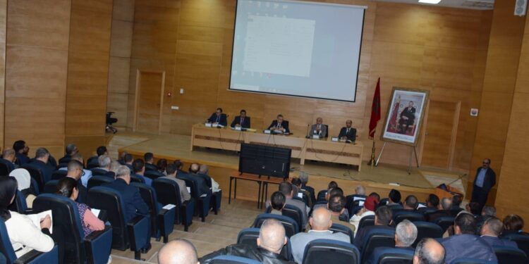 والي جهة الشرق لقاء تواصلي مع منتخبي جماعات وجدة-انكاد