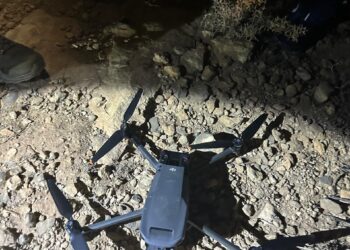 جهود متواصلة لمكافحة التهريب …درك وجدة ينجح في إسقاط “درون”بجماعة بني خالد