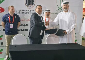 إتفاقية شراكة بين الجامعة الملكية للريكبي و نظيرتها بالإمارات العربية المتحدة