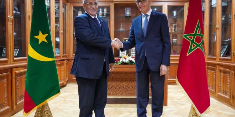 رئيس مجلس النواب يجري مباحثات مع رئيس الجمعية الوطنية بالجمهورية الإسلامية الموريتانية