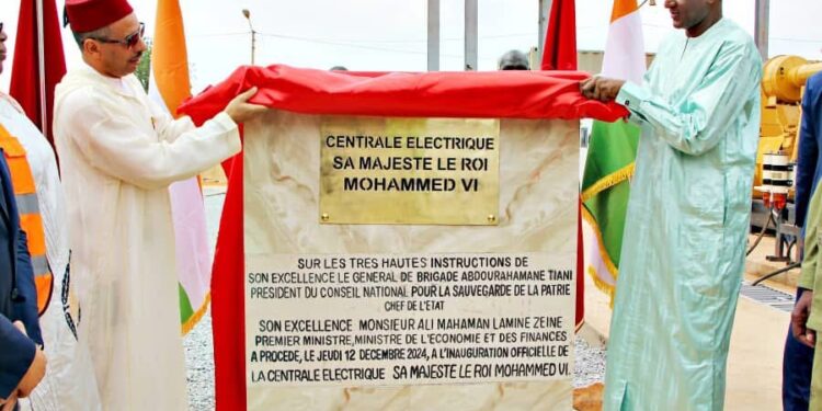 تدشين محطة توليد الكهرباء “جلالة الملك محمد السادس” بنيامي
