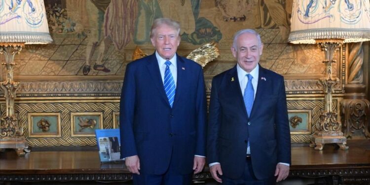 محادثة هاتفية بين ترامب ونتنياهو حول سوريا وغزة