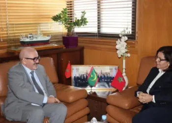 الدريوش تستقبل سفير الجمهورية الإسلامية الموريتانية بالمغرب أحمد ولد باهيه