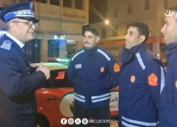 وجدة …جهود متواصلة لرجال الأمن الوطني  لتأمين احتفالات رأس السنة الجديدة و هذا ماقاله المواطنون