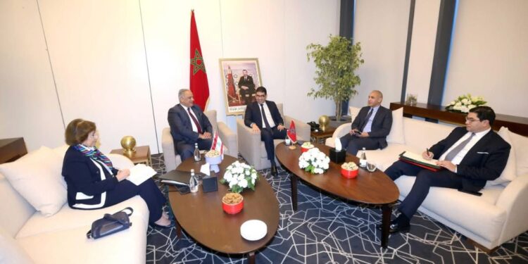 بنسعيد يجري مباحثات مع عدد من نظرائه العرب