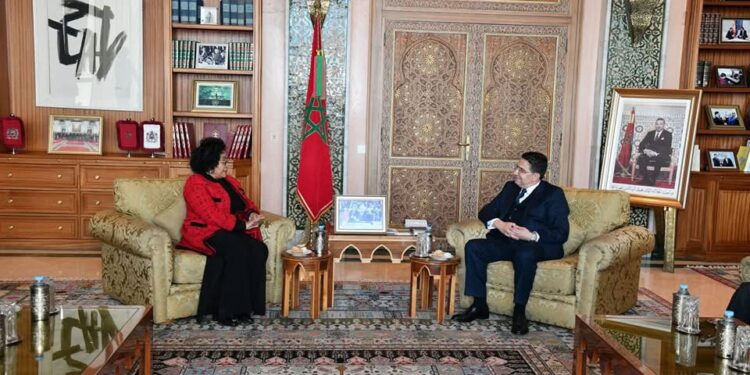 بوريطة يستقبل المديرة العامة لوكالة الاتحاد الإفريقي للتنمية