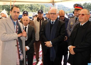 إقليم العرائش .. السيد بركة يطلع ويشرف على إطلاق سلسلة من المشاريع الطرقية والمائية