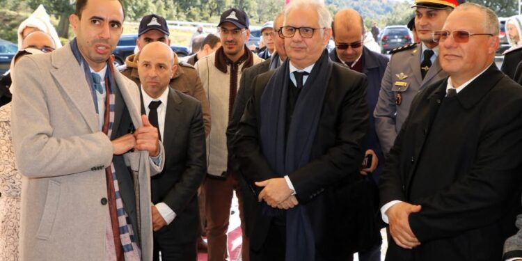 إقليم العرائش .. السيد بركة يطلع ويشرف على إطلاق سلسلة من المشاريع الطرقية والمائية