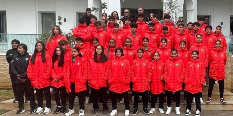 المنتخب الوطني المدرسي لأقل من 15 سنة يشارك في بطولة منطقة شمال إفريقيا المدرسية بالجزائر.