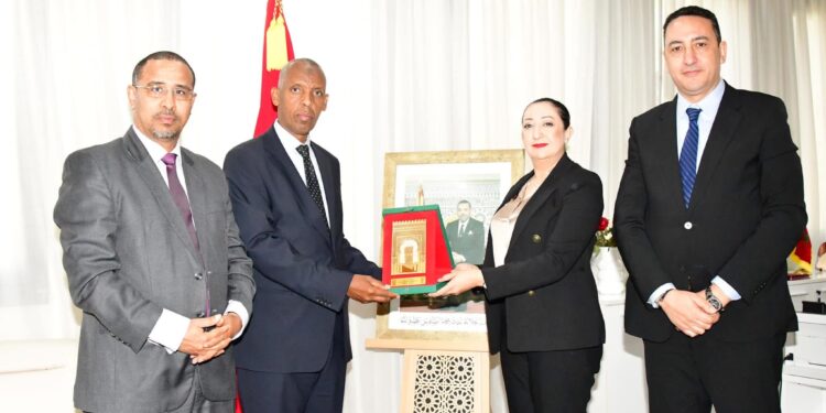 رئيسة جماعة الرباط تستقبل سفير جمهورية جيبوتي بالمغرب