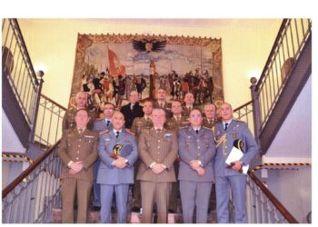 برئاسة اللواء يوسف المهدي ….زيارة لوفد عسكري مغربي هام لمؤسسات عسكرية بإسبانيا