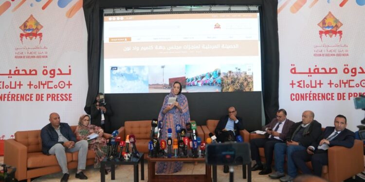 بوعيدة: حصيلة مجلس جهة كلميم-وادنون “مشجعة للغاية” باستثمارات بلغت 13.5 مليار درهم