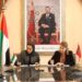 التوقيع على اتفاقية إعلان الشارقة ضيف شرف الدورة ال30 للمعرض الدولي للنشر والكتاب بالرباط