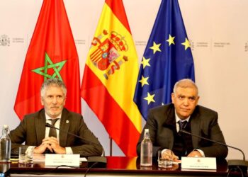 وزير الداخلية لفتيت يلتقي بنظيره الإسباني في اجتماع عمل بمدريد”