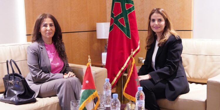 “رئيسة لجنة المالية بمجلس النواب تستقبل سفيرة الأردن”