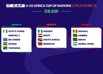 المنتخب المغربي في المجموعة الثانية بكأس إفريقيا لأقل من 20 سنة