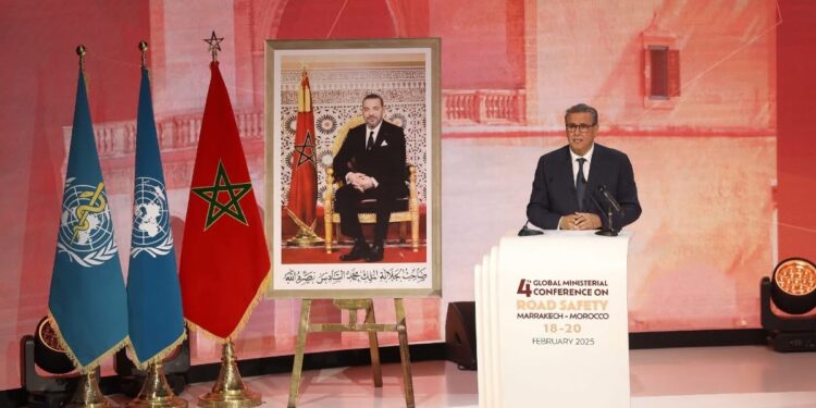 أخنوش : السلامة الطرقية ورش استراتيجي في مسار التنمية المستدامة تحت القيادة الرشيدة لجلالة الملك