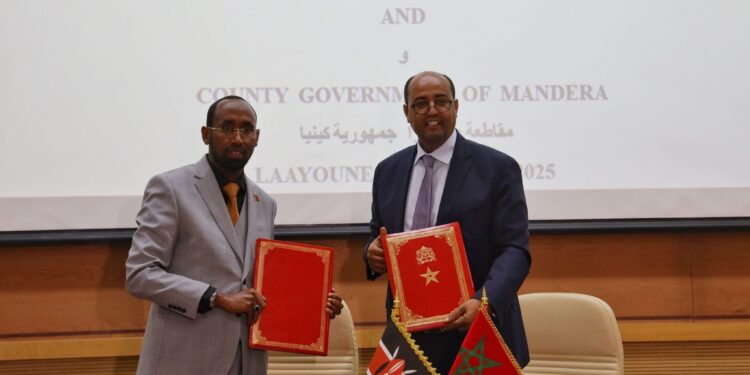 تعزيز الدبلوماسية اللامركزية: اتفاقية شراكة بين جهة العيون ومقاطعة مانديرا الكينية