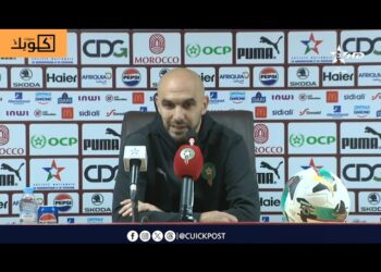 قراءة تقنية مدرب المنتخب الوطني المغربي