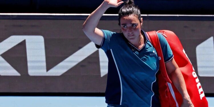 إصابة جديدة تجبر التونسية أنس جابر على الانسحاب من بطولة ميامي للتنس  .