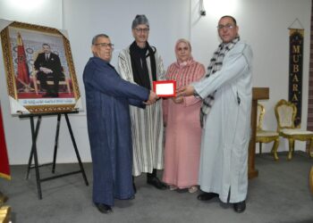 تكريم عامل الدريوش ونعيمة الطاوس، عضوة مجلس جهة الشرق، في إفطار جماعي بميضار