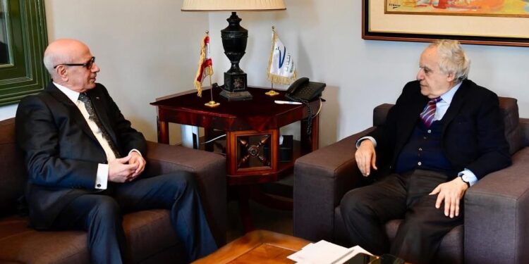 بيروت .. بحث تعزيز العلاقات الثقافية بين المغرب ولبنان