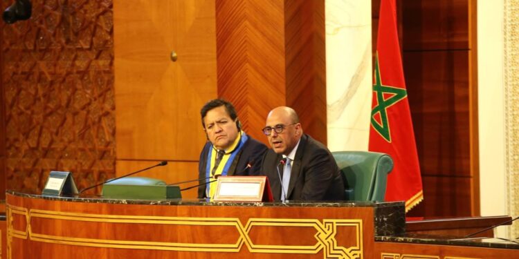 ولد الرشيد يسلط الضوء على التزام مجلس المستشارين بتعزيز التعاون البرلماني جنوب-جنوب”