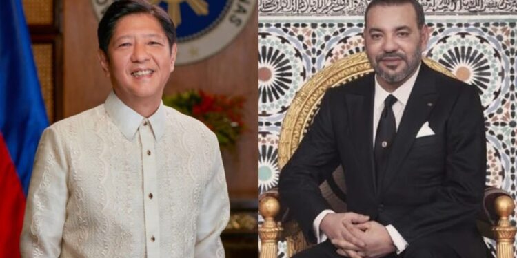 الملك محمد السادس والرئيس ماركوس جونيور يحتفيان بمرور 50 عاماً على العلاقات الدبلوماسية بين المغرب والفلبين