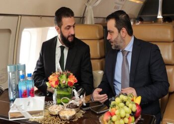 الشرع يجري زيارته الأولى إلى الإمارات برفقة وزير خارجيته الشيباني