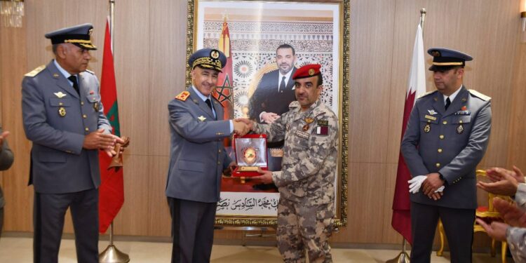 وفد عسكري قطري يزور مديرية التاريخ العسكري بالقوات المسلحة الملكية