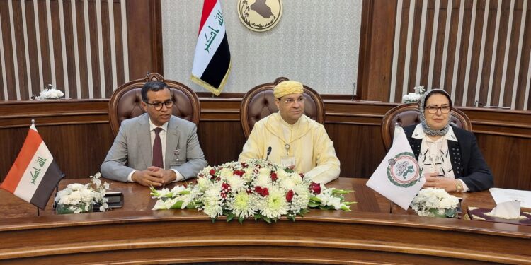 مشاركة فاعلة للشعبة البرلمانية المغربية في اجتماعات اللجان الدائمة للبرلمان العربي ببغداد