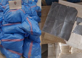 الكركارات: حجز 3 أطنان من الشيرا داخل شحنة رخام وإيقاف متورطين في التهريب الدولي