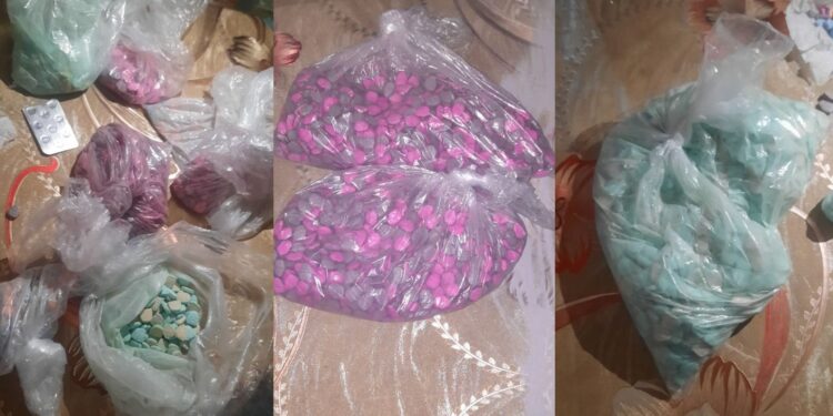 وجدة.. توقيف زوجين وحجز كميات ضخمة من الإكستازي والكوكايين والأقراص المجهضة