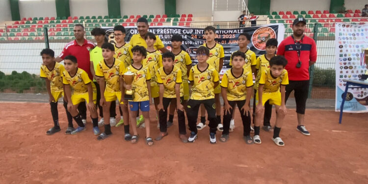 الرتبة الخامسة لحسنية لازاري وجدة : إنجاز مشرف ومدرب الفريق يؤكد على أهمية المشاركات الدولية