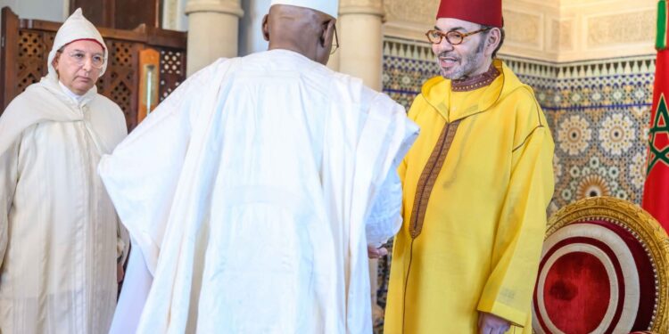 جلالة الملك يستقبل بالرباط عددا من السفراء الأجانب