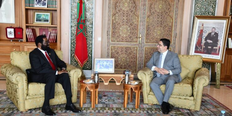 بوريطة يستقبل رئيس لجنة الشؤون الخارجية بالبرلمان الغاني