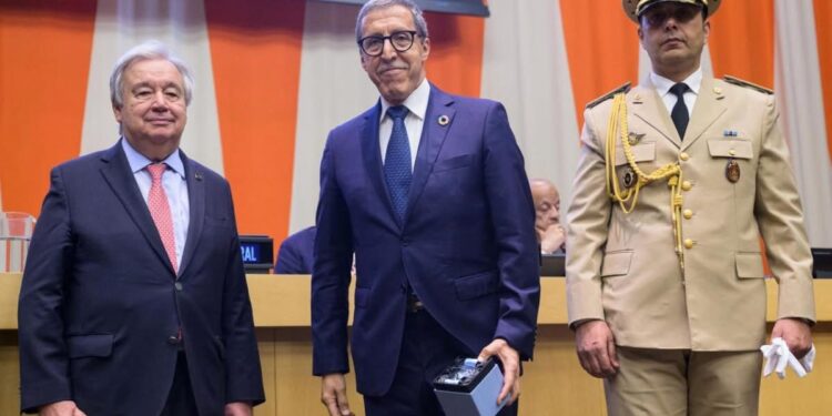 الأمين العام الأممي يكرم جنديا من القوات المسلحة الملكية بذل حياته ضمن قوات حفظ السلام