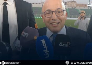 متحد رئيس اللجنة المؤقتة لمولودية وجدة : كنهدي هاد الفوز و البقاء لجميع الجماهير الوجدية