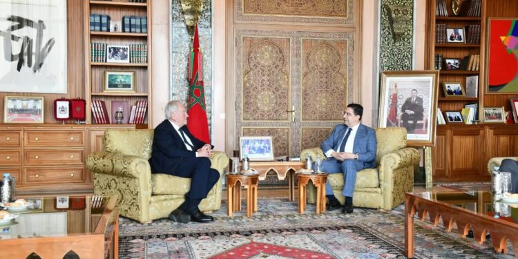 بوريطة يتباحث بالرباط مع رئيس مجموعة الصداقة فرنسا-المغرب بمجلس الشيوخ الفرنسي