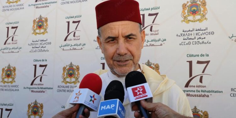 عدد المستفيدين من البرنامج التأهيلي “مصالحة” منذ انطلاقته بلغ 390 نزيلا (السيد عبادي)