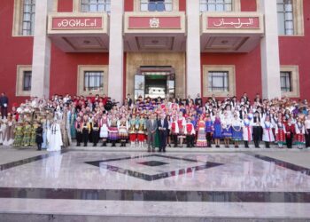 أطفال من 25 دولة يوجهون نداءً للسلام من قبة البرلمان المغربي