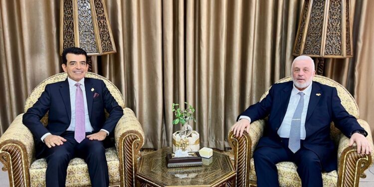 المدير العام للإيسيسكو يبحث مع وزير الأوقاف السوري مشروع إحياء مخطوطات حلب ومكتبتها الوقفية