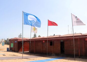 الجديدة.. رفع اللواء الأزرق بشاطئ سيدي عابد للسنة الخامسة على التوالي