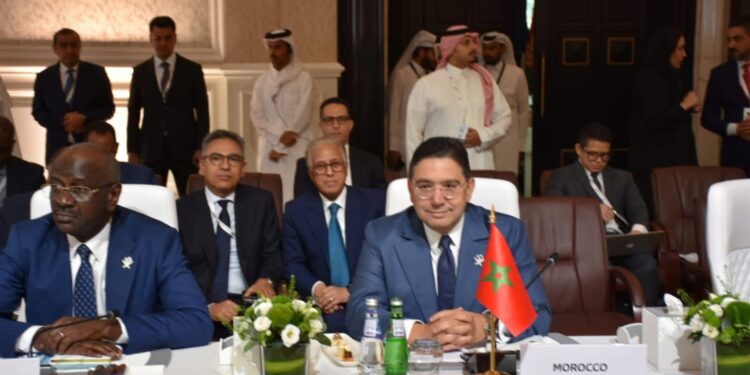 انطلاق أشغال الاجتماع التحضيري للقمة العربية – الإسلامية الطارئة بالدوحة بمشاركة المغرب