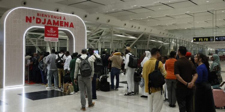 الخطوط الملكية المغربية تدشن خطا جويا جديدا مباشرا بين الدار البيضاء ونجامينا