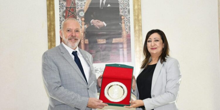 عمدة الرباط فتيحة المودني تستقبل وفد AIMF لبحث ترتيبات الاجتماع التنفيذي الـ105