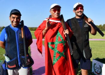 البطولة العربية للرماية الرياضية .. المغربي يونس الحاج علي يفوز بذهبية صنف “تراب” بطنجة
