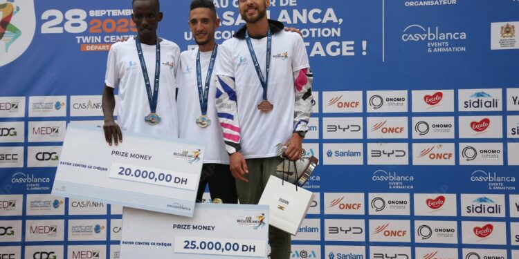 سباق “10 كلم الدولي BY WeCasablanca”..تتويج الإسباني إلياس فيفا (ذكور) والإثيوبية ليكينا أمباو أييل (إناث)